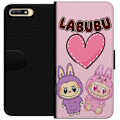Pikkukuva 1 / 3: Huawei Y6 (2018) Lompakkokotelo Labubu Pink Monster