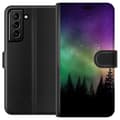 Kompatibelt Lommeboketui til Samsung Galaxy S21+ 5G Nordlyset