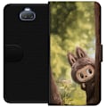 Miniatyrbillede 1 af 3: Sony Xperia 10 Plus Tegnebogsetui Labubu Graffiti Vibes – Gadekunst i monsterform