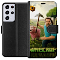 Pikkukuva 1 / 3: Samsung Galaxy S21 Ultra 5G Lompakkokotelo A Minecraft Movie