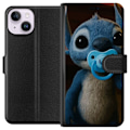 Pikkukuva 1 / 3: Apple iPhone 15 Lompakkokotelo Stitch & Napp - vauvateema söp
