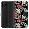 Miniatyrbillede 1 af 3: Samsung Galaxy A51 Tegnebogsetui Blomster