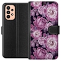 Miniatyrbillede 1 af 3: Samsung Galaxy A23 Tegnebogsetui Blomster