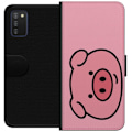Miniatyrbillede 1 af 3: Samsung Galaxy A03s Tegnebogsetui Kawaii Piggy