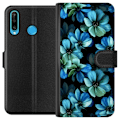 Miniatyrbillede 1 af 3: Huawei P30 lite Tegnebogsetui Midnat Have