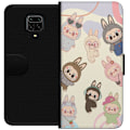 Miniatyrbillede 1 af 3: Xiaomi Redmi Note 9 Pro Tegnebogsetui Labubu Pop Mart Samling Motiv Figur Samling Design Populært Art Toy Pop Mart Kreativ Grafisk