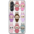 Pikkukuva 1 / 3: Samsung Galaxy S24+ Läpinäkyvä kuori Labubu Pink Monster -