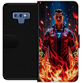 Miniatyrbillede 1 af 3: Samsung Galaxy Note9 Tegnebogsetui Ronaldo Inferno - fodboldhelt i flammer