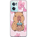 Pikkukuva 1 / 3: OnePlus Nord CE 2 5G Läpinäkyvä kuori Kawaii Capybara Sydä
