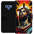 Pikkukuva 1 / 3: Samsung Galaxy Note9 Lompakkokotelo Jeesus ja Kortti - uskonno