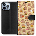 Pikkukuva 1 / 3: Apple iPhone 13 Pro Max Lompakkokotelo Kawaii capybara puhelinkotelo useilla söpöillä hahmoilla