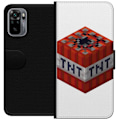 Miniatyrbilde 1 av 3: Xiaomi Redmi Note 10S Lommeboketui Minecraft TNT