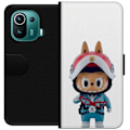 Pikkukuva 1 / 3: Xiaomi Mi 11 Pro Lompakkokotelo How2work Labubu hirviöt x Ultraman Blue -hahmo