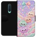 Kompatibelt Lommeboketui til OnePlus 8 Pastellvenner lila