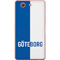 Miniatyrbillede 1 af 3: Sony Xperia Z3 Compact Gennemsigtig cover Göteborg - fodbold