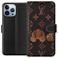 Pikkukuva 1 / 3: Apple iPhone 13 Pro Max Lompakkokotelo Teddy Suru LV Iloinen