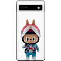 Pikkukuva 1 / 3: Google Pixel 6a Läpinäkyvä kuori How2work Labubu hirviöt x Ultraman Blue -hahmo