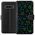 Pikkukuva 1 / 3: Samsung Galaxy S10+ Lompakkokotelo Minecraft Dungeons Mob
