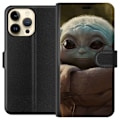 Miniatyrbillede 1 af 3: Apple iPhone 14 Pro Max Tegnebogsetui Baby Yoda