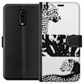 Miniatyrbillede 1 af 3: OnePlus 6T Tegnebogsetui Leopard Faces