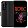Kompatibel Tegnebogsetui til Samsung Galaxy S21+ 5G ACDC