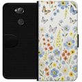 Miniatyrbillede 1 af 3: Sony Xperia XA2 Tegnebogsetui Sommerblomster