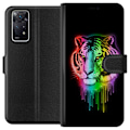 Miniatyrbillede 1 af 3: Xiaomi Redmi Note 11 Pro 5G Tegnebogsetui Neon Tigeren