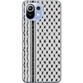 Pikkukuva 1 / 3: Xiaomi 11 Lite 5G NE Läpinäkyvä kuori Palestiinalainen kuvio - perinteiseen tyyliin inspiroima keffiyeh-kangas