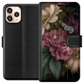 Miniatyrbillede 1 af 3: Apple iPhone 11 Pro Tegnebogsetui Blomster