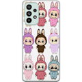 Pikkukuva 1 / 3: Samsung Galaxy A73 5G Läpinäkyvä kuori Labubu Pink Monster