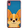 Miniatyrbild 1 av 2: Apple iPhone XR Genomskinligt Skal Hello Corgi