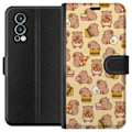 Miniatyrbillede 1 af 3: OnePlus Nord 2 5G Tegnebogsetui Kawaii capybara mobilcover med flere søde figurer
