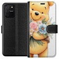 Miniatyrbillede 1 af 3: Samsung Galaxy S10 Lite Tegnebogsetui Nalle Puh med blomster -