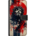 Miniatyrbilde 3 av 3: Sony Xperia L3 Lommeboketui Jesus med kors - kristent motiv me