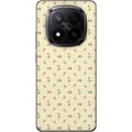 Kompatibelt Mobildeksel til Xiaomi Redmi Note 14 Pro+ Gul blomstergrafikk gul