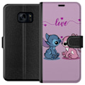 Pikkukuva 1 / 3: Samsung Galaxy S7 Lompakkokotelo Lilo & Stitch – Angel Editi