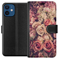 Miniatyrbillede 1 af 3: Apple iPhone 12  Tegnebogsetui Blomster