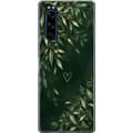 Kompatibelt Mobildeksel til Sony Xperia 5 Skogsblad grønn