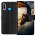 Miniatyrbillede 1 af 3: Huawei P30 lite Tegnebogsetui Drage Træner