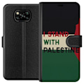 Miniatyrbilde 1 av 3: Xiaomi Poco X3 NFC Lommeboketui Stå opp for Palestina - solid