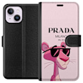 Pikkukuva 1 / 3: Apple iPhone 14 Plus Lompakkokotelo Prada Ruusupantteri