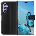 Kompatibel Tegnebogsetui til Samsung Galaxy A54 Sommerfugl