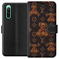 Pikkukuva 1 / 3: Sony Xperia 10 IV Lompakkokotelo Louis Vuitton Teddykarhu Kuvio Ylellinen Muotisuunnittelu Suosittu Motiivi Muoti-Trendi Ylelliset Asusteet