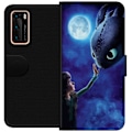 Miniatyrbillede 1 af 3: Huawei P40 Tegnebogsetui Dragetræneren