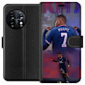 Miniatyrbillede 1 af 3: OnePlus 11 Tegnebogsetui MAP Fodbold Design Grafisk Mønster Moderne Sportsmotiv Trend Fodbold Populær Grafisk Stil Motiv