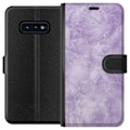 Pikkukuva 1 / 3: Samsung Galaxy S10e Lompakkokotelo Marmori
