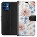 Miniatyrbild 1 av 3: Apple iPhone 12  Plånboksfodral Romantiska blommor