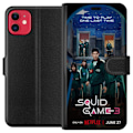 Miniatyrbild 1 av 3: Apple iPhone 11 Plånboksfodral Squid Game Säsong 3 Seriefigurer Populärt TV Serie Motiv Ikoner Spänning Drama Asiatisk Design Trend