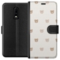 Pikkukuva 1 / 3: OnePlus 7 Lompakkokotelo Teddy-tausta - söpöt teddykarhut pe