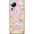 Miniatyrbilde 1 av 3: Xiaomi 13 Lite Gjennomsiktig deksel Kawaii Capybara Galaxy Sø